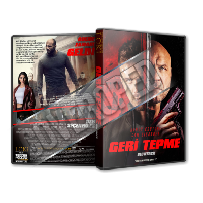 Blowback - 2022 Türkçe Dvd Cover Tasarımı